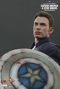 ホットトイズ　キャプテン・アメリカ &スティーブ・ロジャース2体セット ヨドバシ.com - ホットトイズ HOT TOYS キャプテン・アメリカ